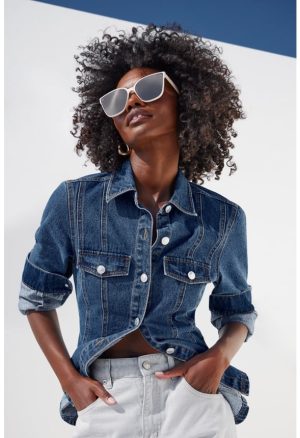 Denim Hourglass Shirt