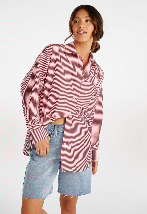 Stripe Boyfriend Shirt