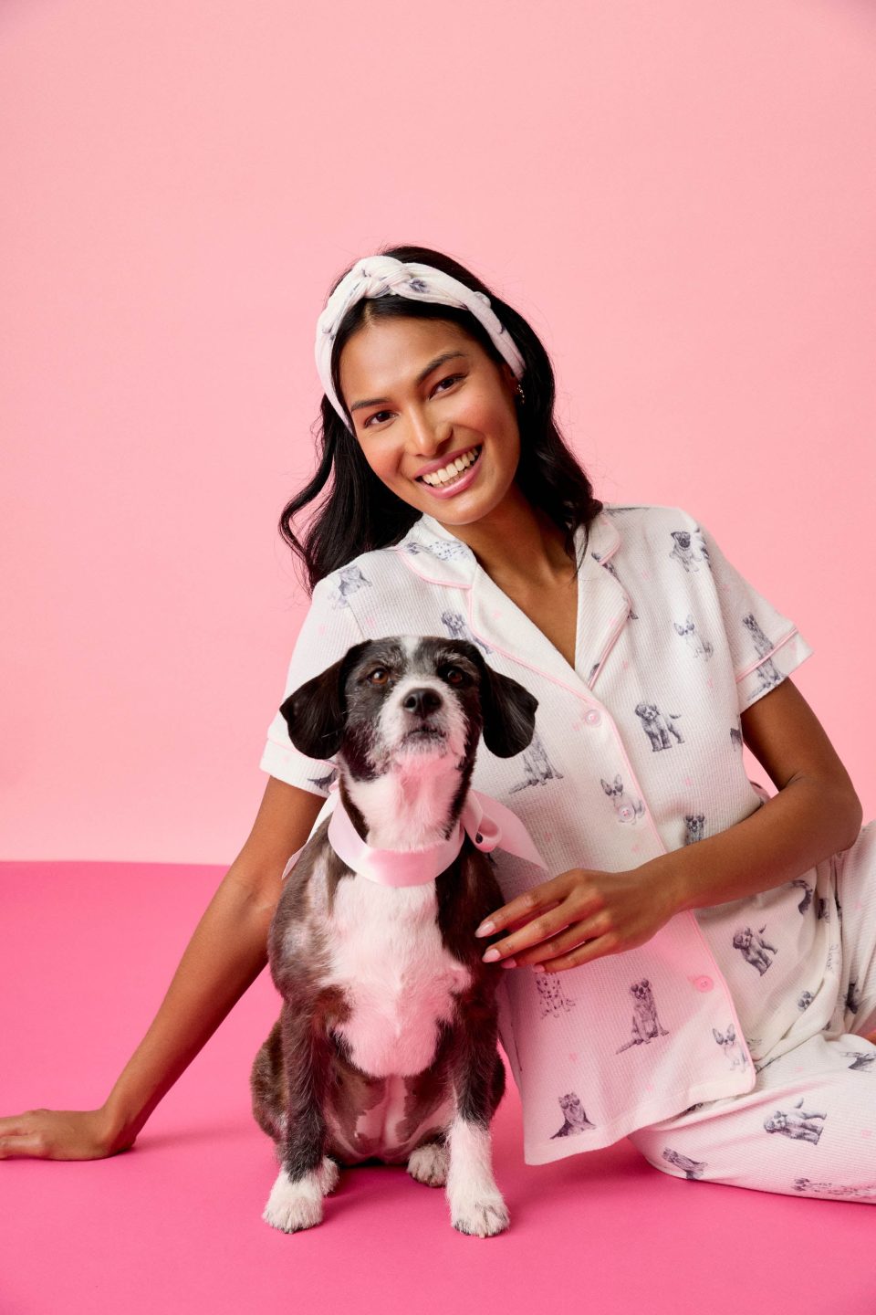My Dog Is My Valentine 3-Piece PJ Set