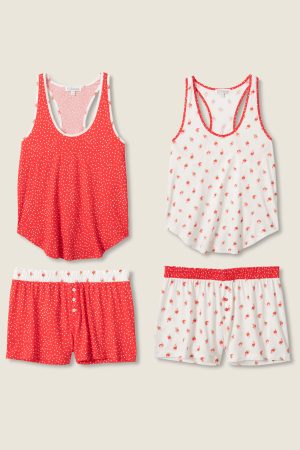 Mix and Match Strawberry Dreams Sleep Set