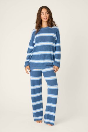 More Amour Striped Long Sleeve Top