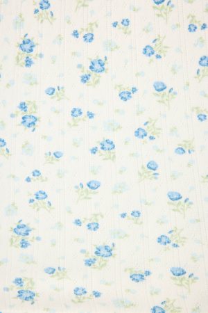 More Amour Ditsy Floral 3-Piece Pointelle PJ Set